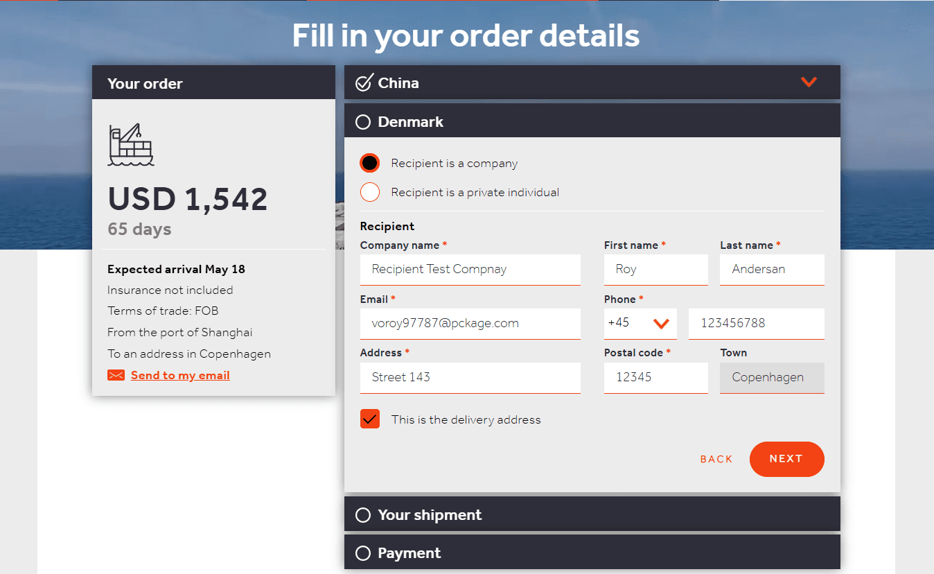 Digital Freight Marketplace screenshot 2